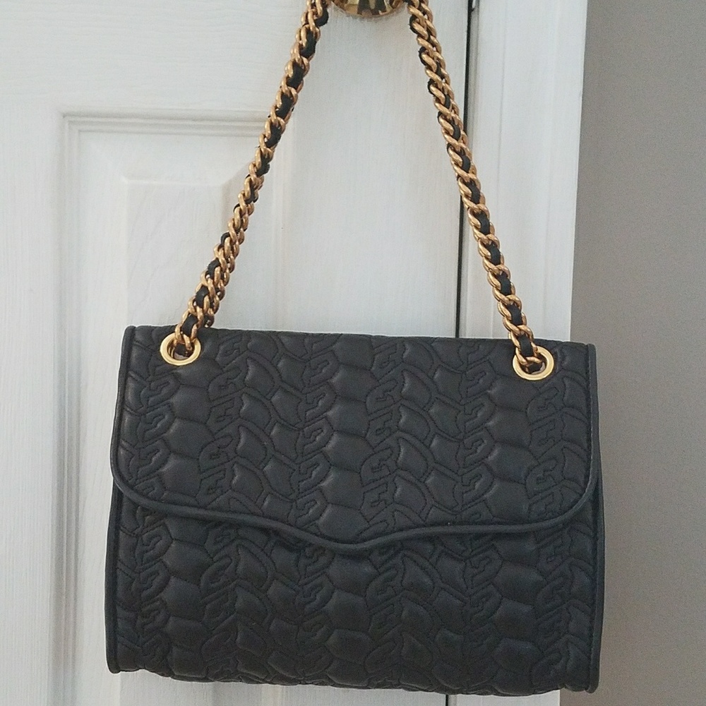 Rebecca Minkoff quilted  black bag